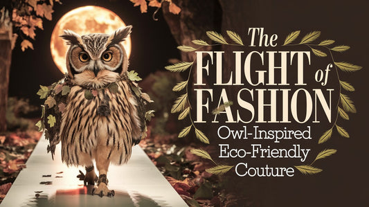 The Flight of Fashion: Owl-Inspired Eco-Friendly Couture - Dudeily