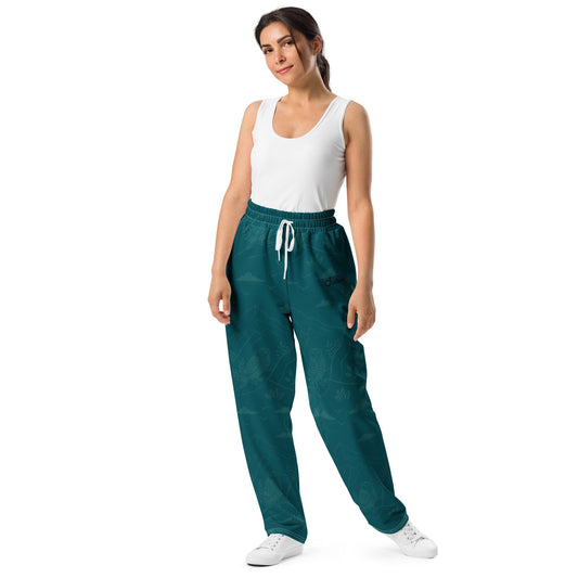 Owl Wide-Leg Joggers – Ethical Comfortwear for Sustainable Living