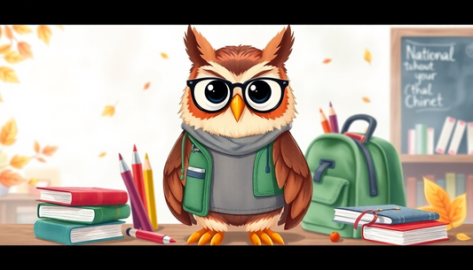 Hoot-Worthy Back to School Style: Discover Eco-Chic Owl Apparel at Dudeily - Dudeily