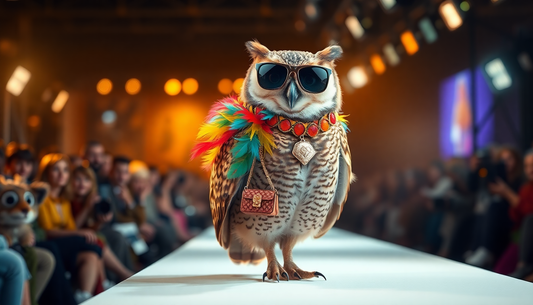 The Owl Who Wanted to Be a Fashion Model - Dudeily