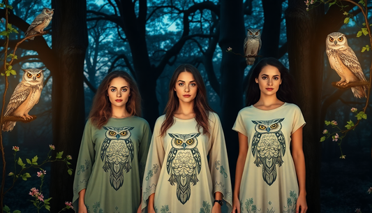 Hoot to Celebrate: Owls, Eco-Fashion, and the Feminine Wisdom of International Women's Day - Dudeily