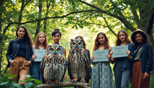Hoot to Save the Planet: Dudeily's Eco-Chic Owl-Inspired Fashion - Dudeily