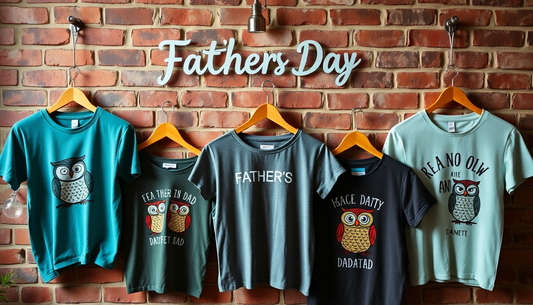 Hoot-Worthy Gifts for the Coolest Dads: Owl-Themed Tees They'll Love - Dudeily