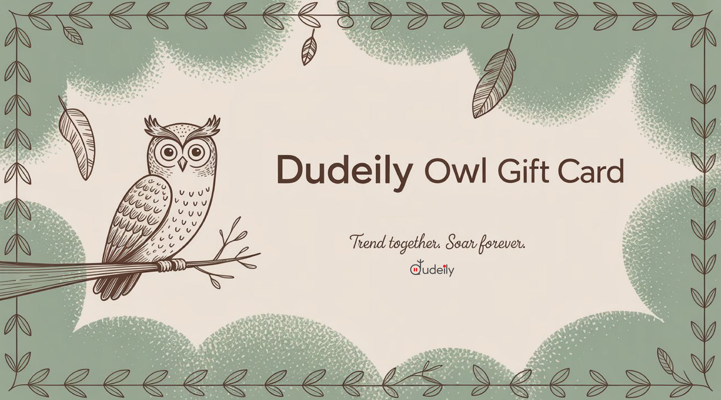 DUDEILY OWL GIFT CARD Dudeily