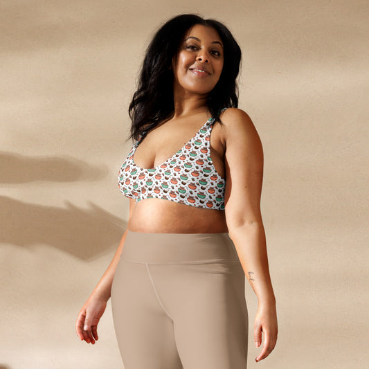 Owl Essence Recycled Padded Bikini Top – Sustainable Swimwear for Eco-Conscious Beach Days Dudeily