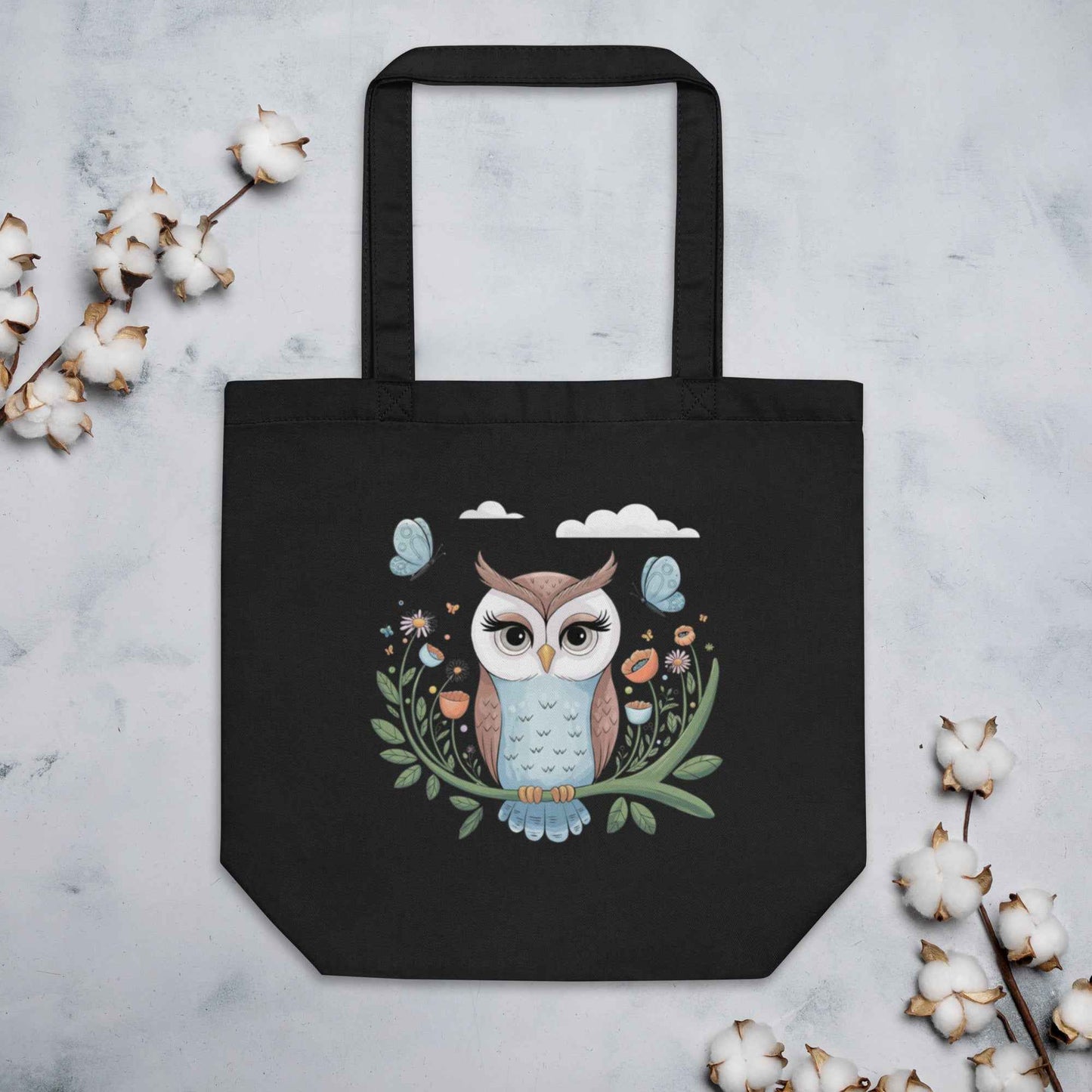 Owl Eco Tote Bags: Sustainable Everyday Companion for Eco-Friendly Living Dudeily