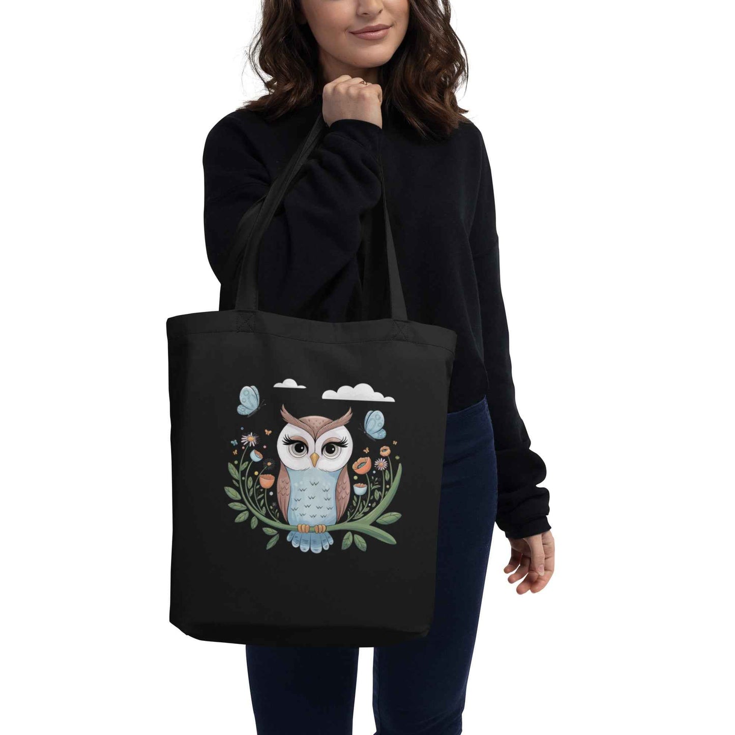Owl Eco Tote Bags: Sustainable Everyday Companion for Eco-Friendly Living Dudeily