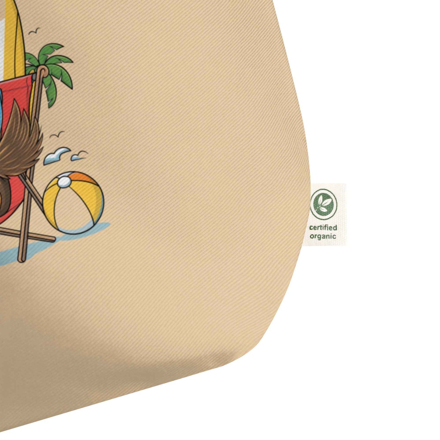 Owl Large Organic Tote Bags - Sustainable, Spacious, Stylish Eco-Friendly Tote Dudeily