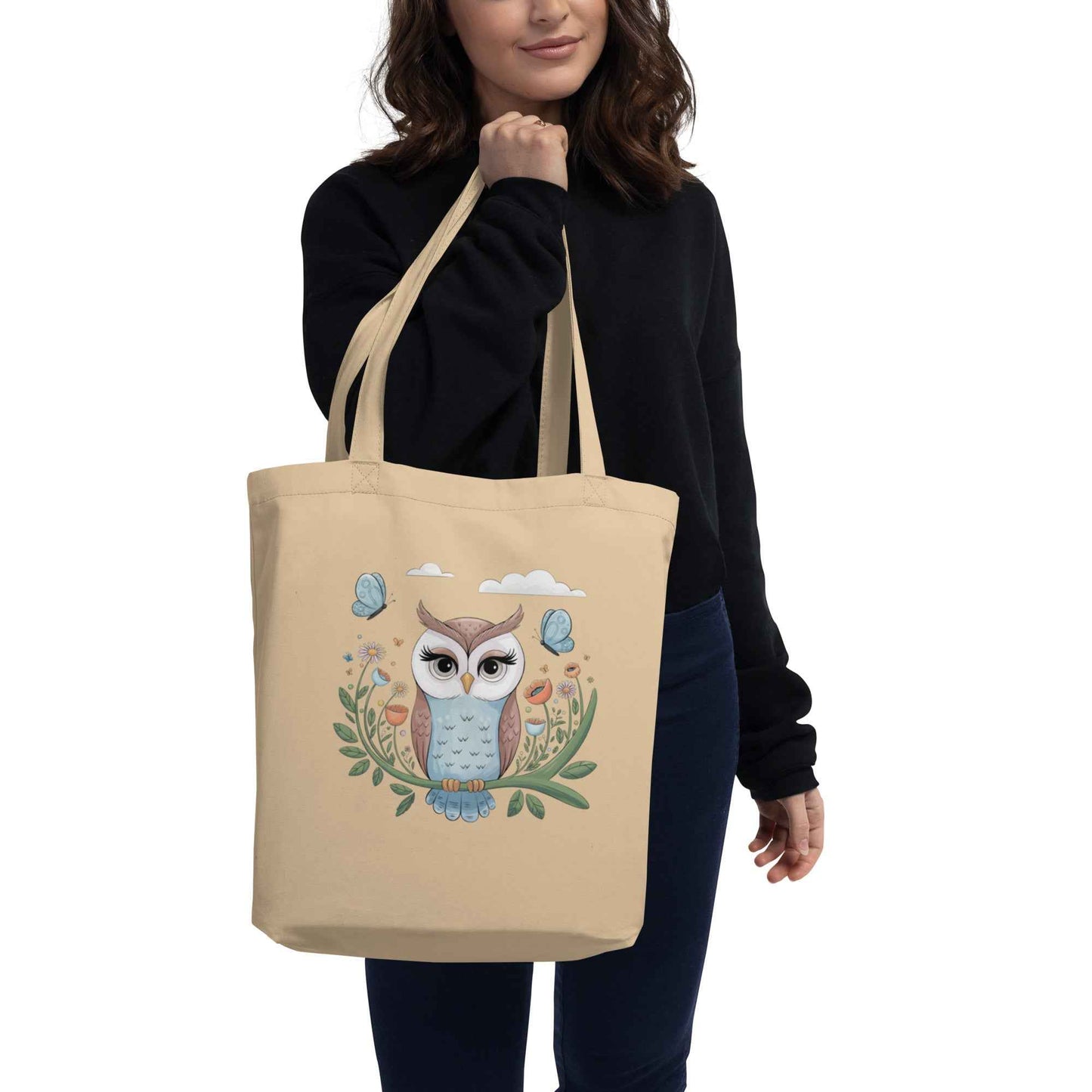 Owl Eco Tote Bags: Sustainable Everyday Companion for Eco-Friendly Living Dudeily