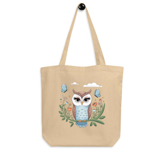 Owl Eco Tote Bags: Sustainable Everyday Companion for Eco-Friendly Living Oyster Dudeily