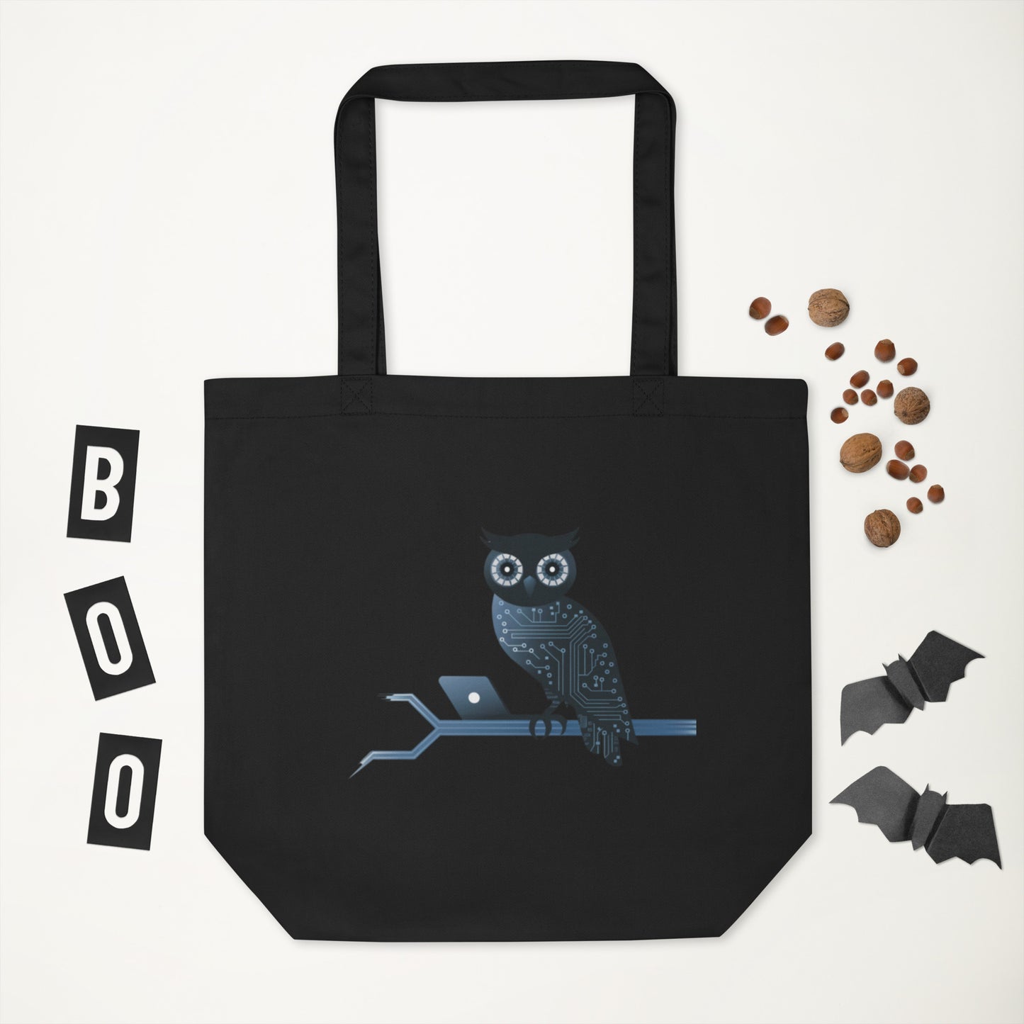 Eco Tote Bag: Sustainable and Stylish for Owl Lovers Dudeily