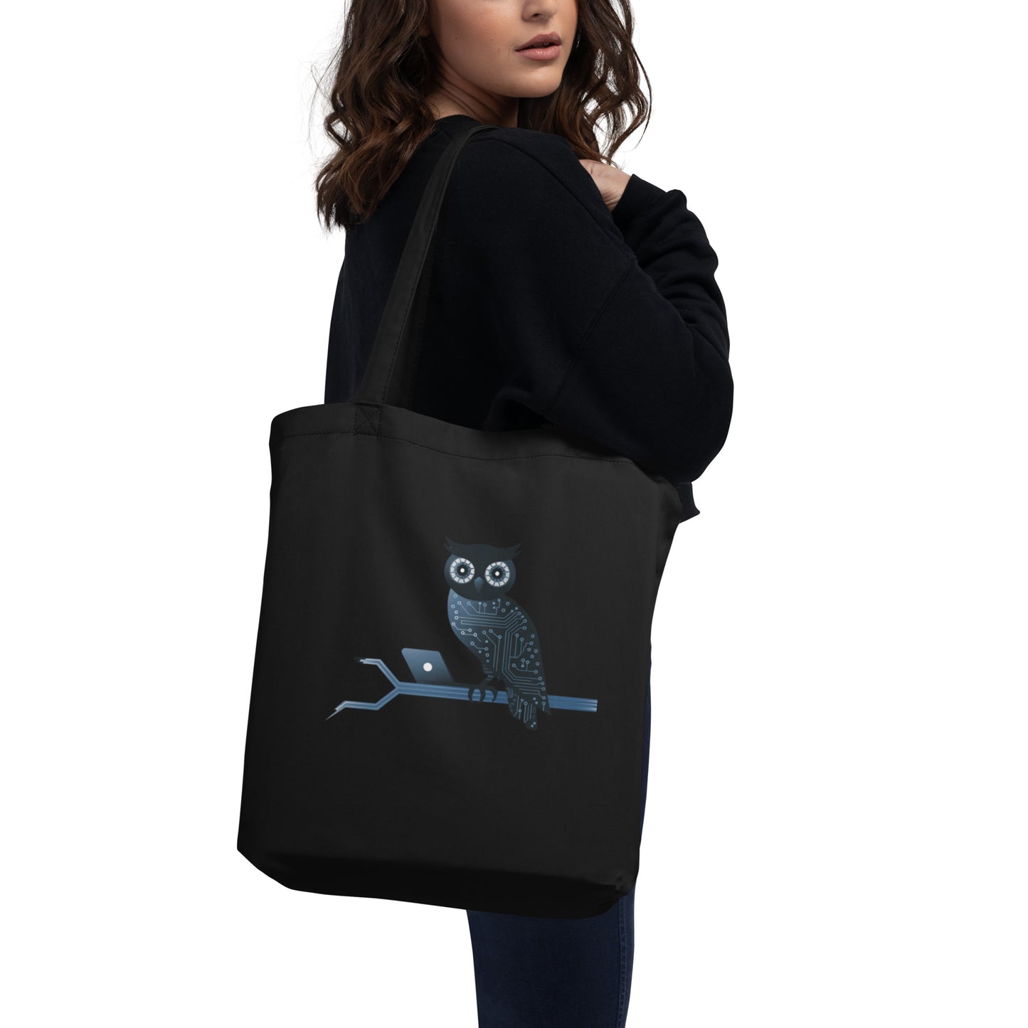 Eco Tote Bag: Sustainable and Stylish for Owl Lovers Dudeily