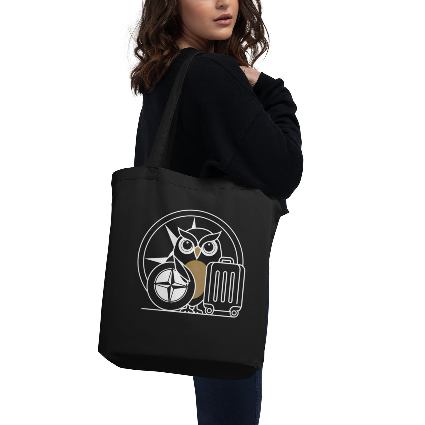 Eco Tote Bag: Sustainable and Stylish for Owl Lovers Dudeily