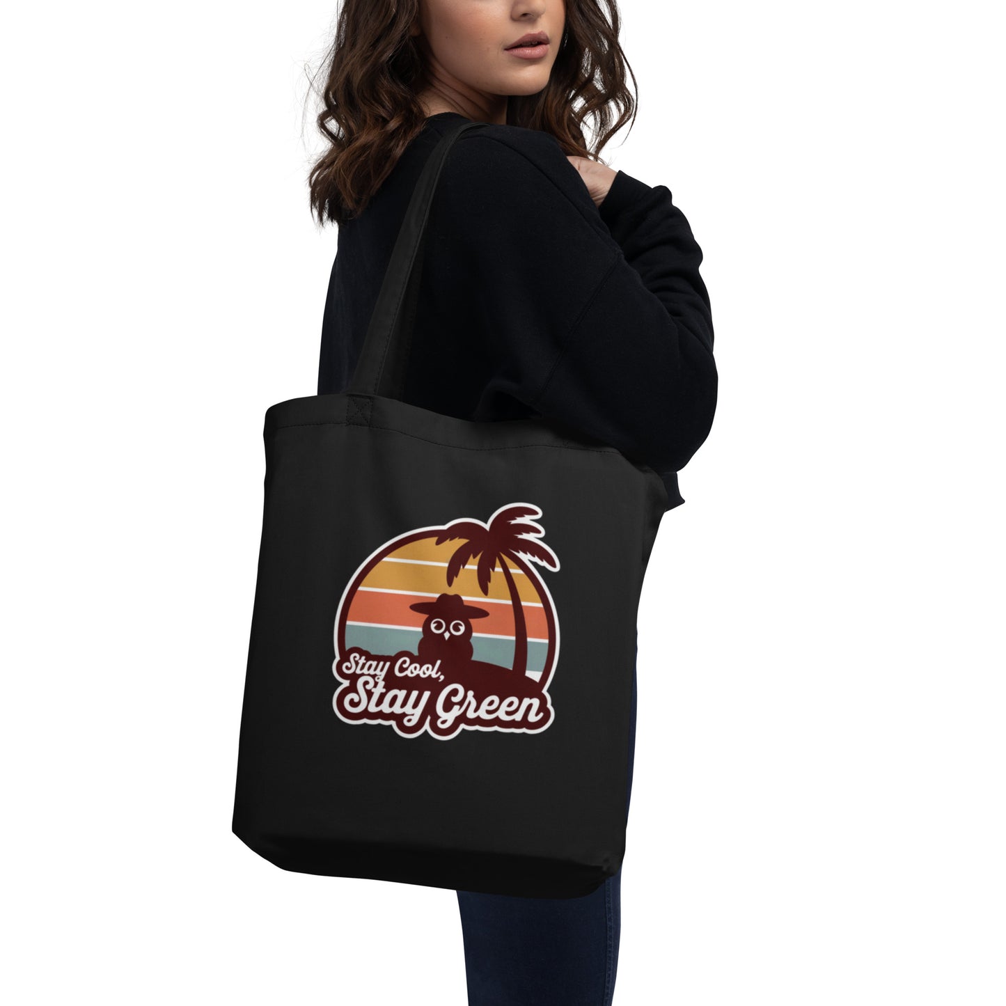 Eco Tote Bag – Sustainable & Stylish for owl Lover Dudeily