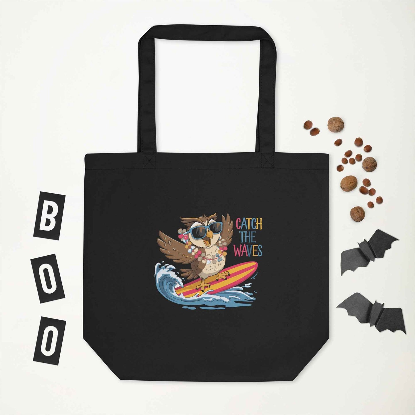 Eco Tote Bag - Owl Themed Sustainable for Stylish Everyday Needs Dudeily