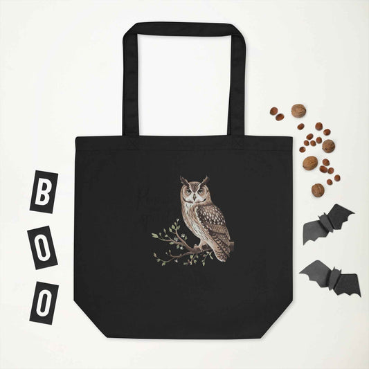 Eco Tote Bag: Owl Themed Sustainable, Stylish, and Perfect for Everyday Use Dudeily