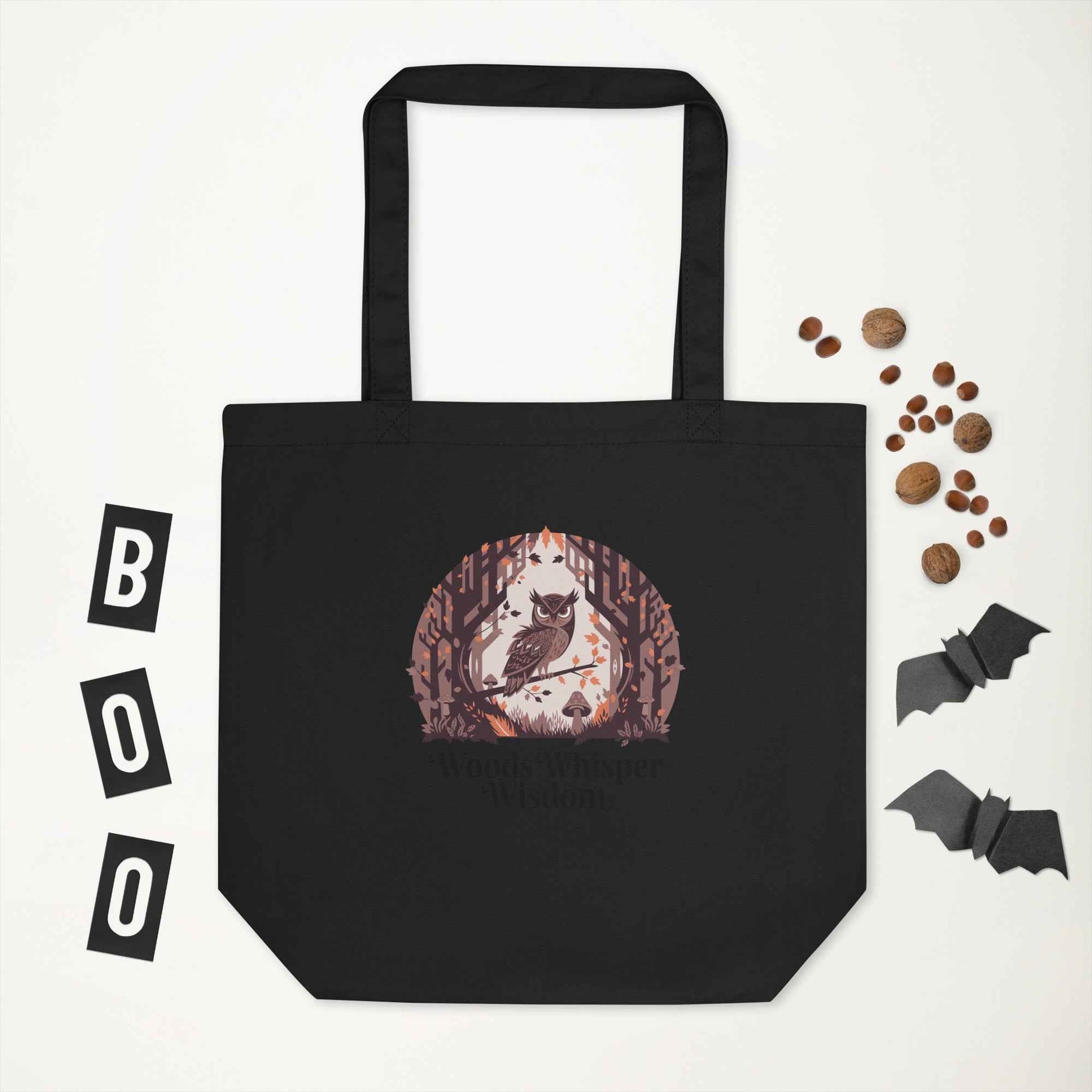 Eco Tote Bag: Owl Themed Sustainable, Stylish, and Ready for Any Adventure Dudeily