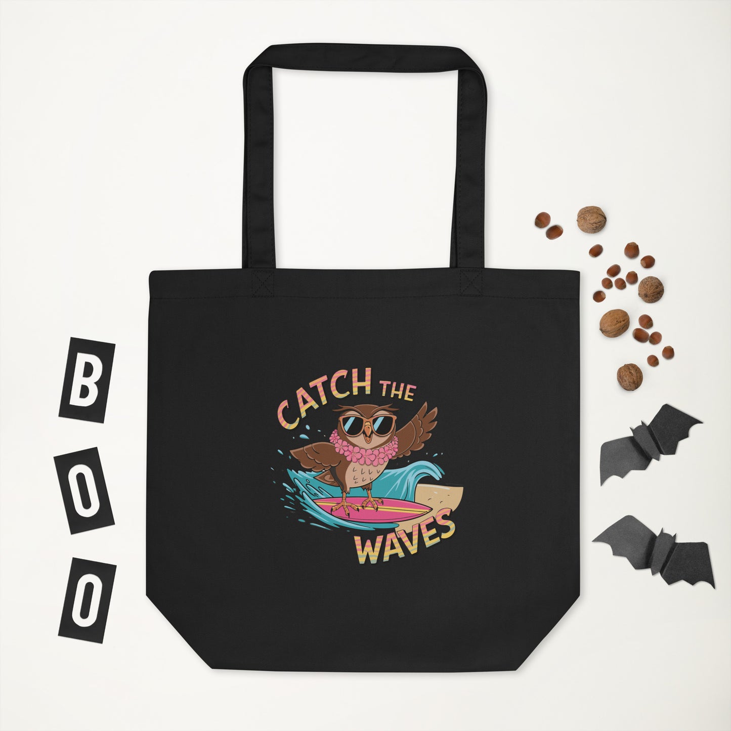 Eco Tote Bag: Owl Themed Sustainable, Versatile, and Stylish for Every Day Dudeily