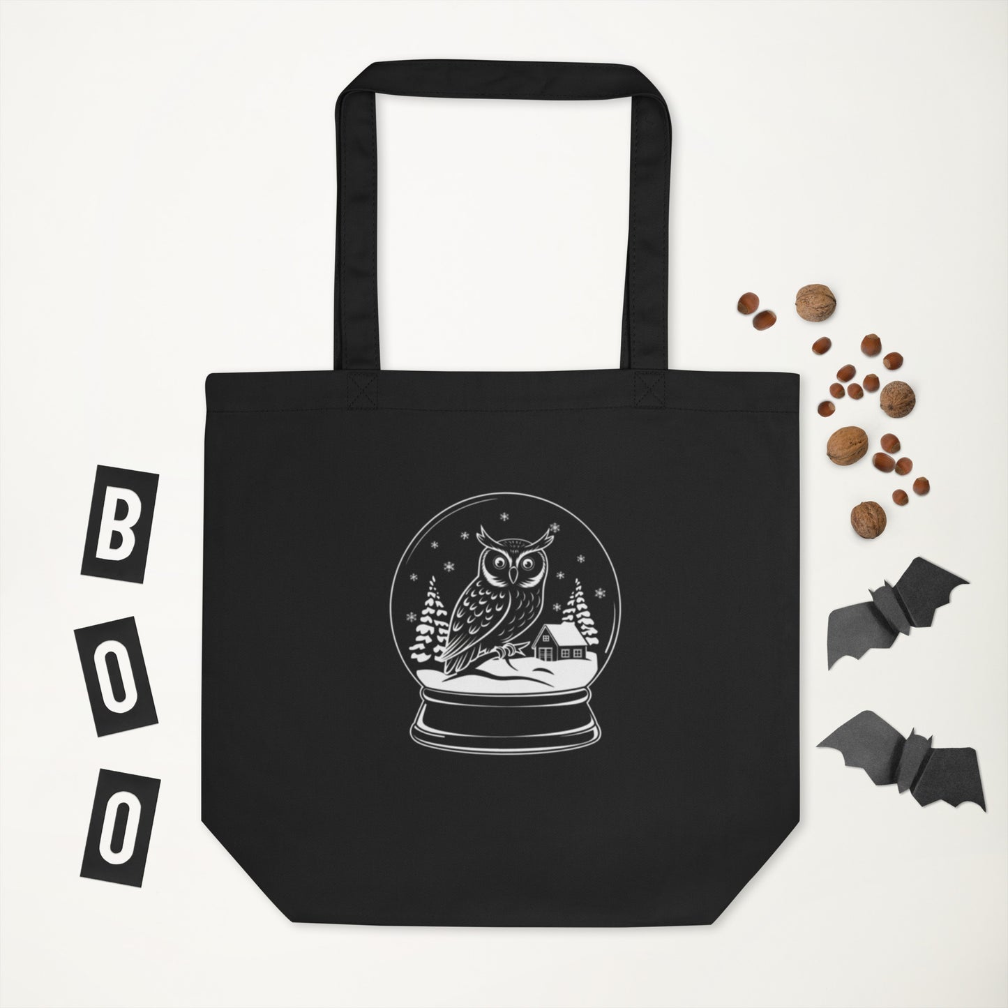 Eco Tote Bag: Owl Themed Sustainable, Versatile, and Stylish for Every Day Dudeily