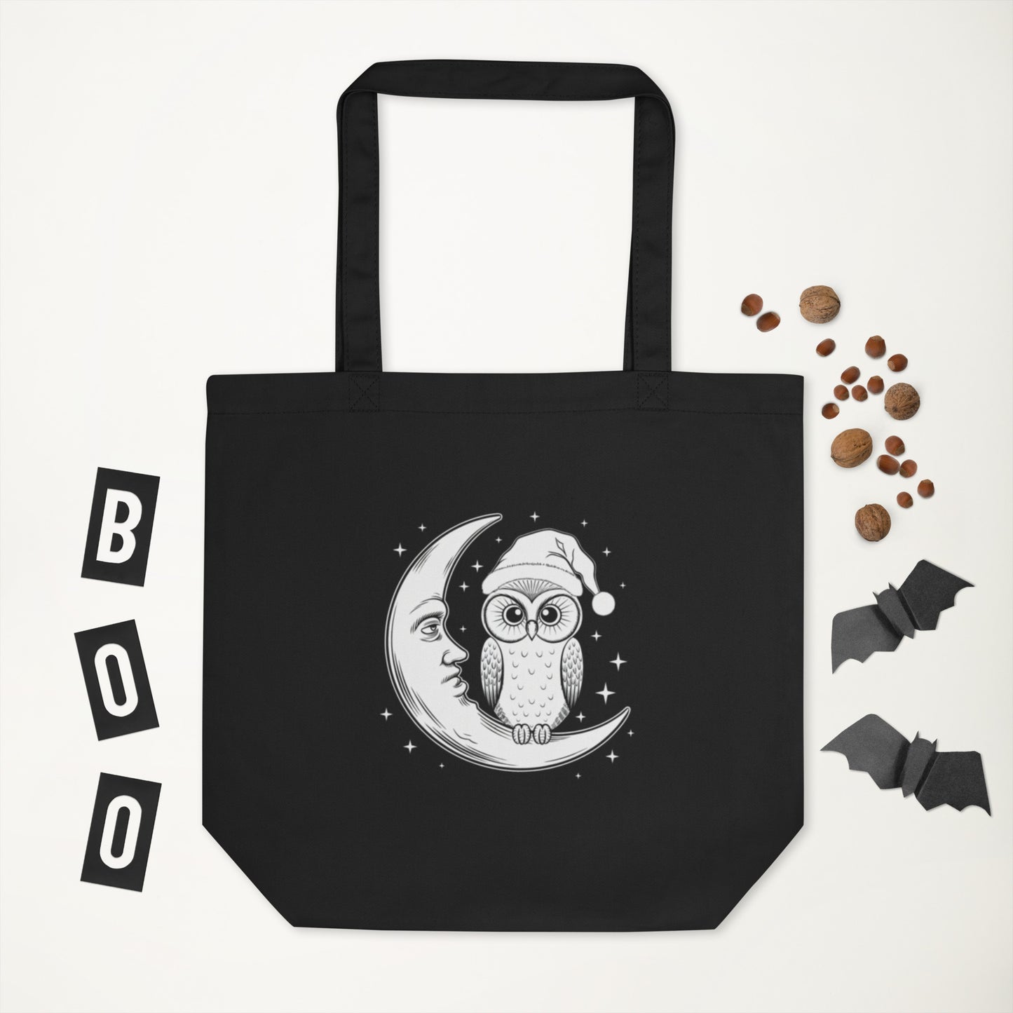Eco Tote Bag: Owl Themed Sustainable, Versatile, and Stylish for Every Day Dudeily