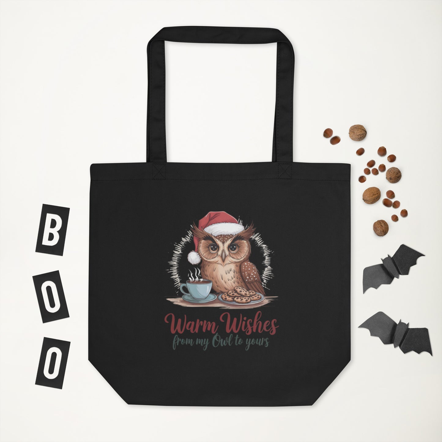 Eco Tote Bag: Owl Themed Sustainable, Versatile, and Stylish for Every Day Dudeily
