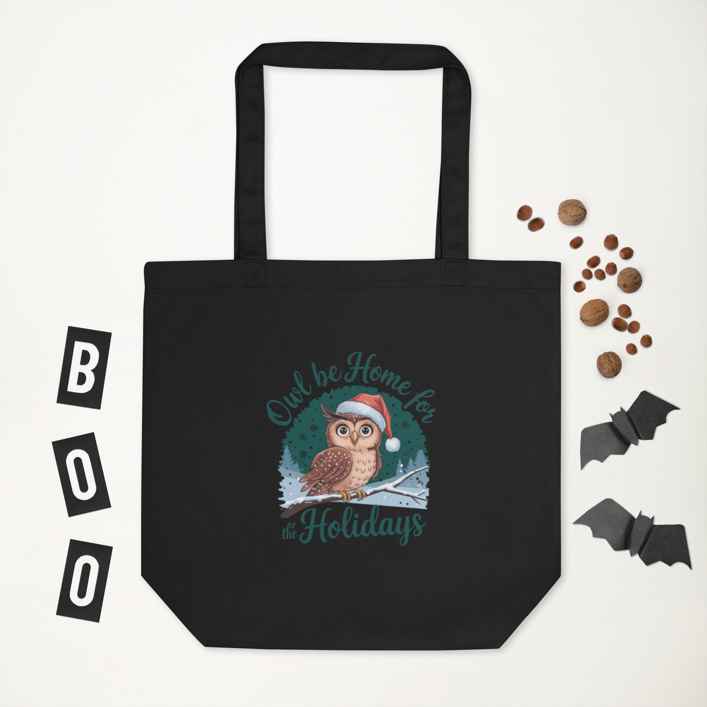 Eco Tote Bag - Owl Themed Stylish, Versatile, and Sustainable for Everyday Use Dudeily