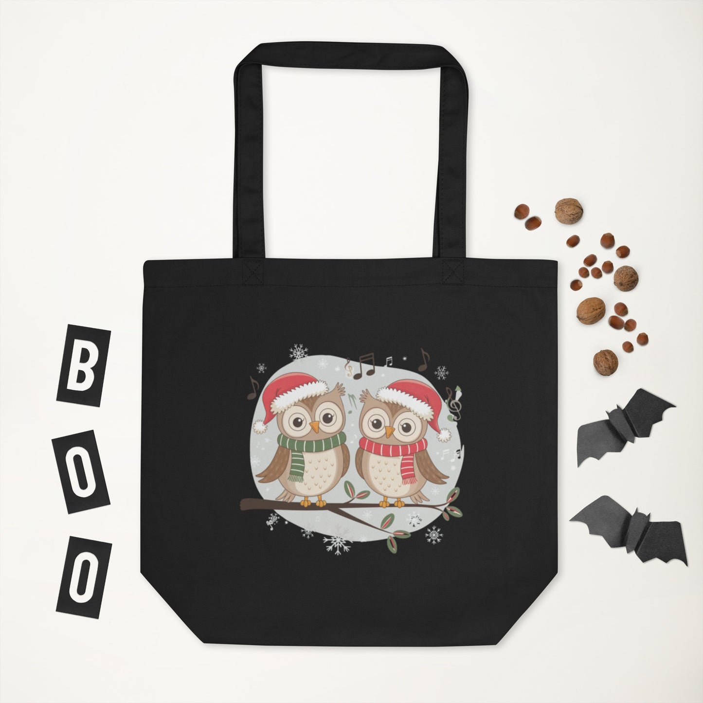 Eco Tote Bag: Owl Themed Sustainable Fashion for Everyday Use Dudeily