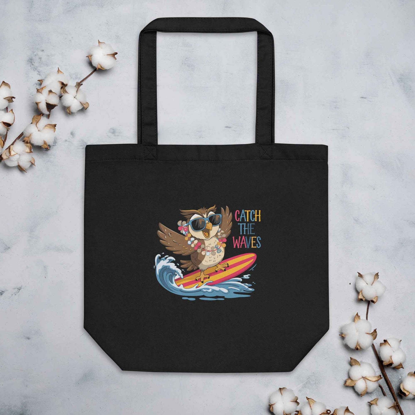 Eco Tote Bag - Owl Themed Sustainable for Stylish Everyday Needs Dudeily