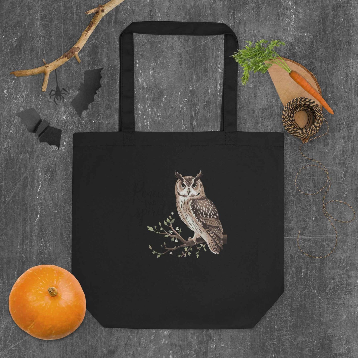 Eco Tote Bag: Owl Themed Sustainable, Stylish, and Perfect for Everyday Use Dudeily