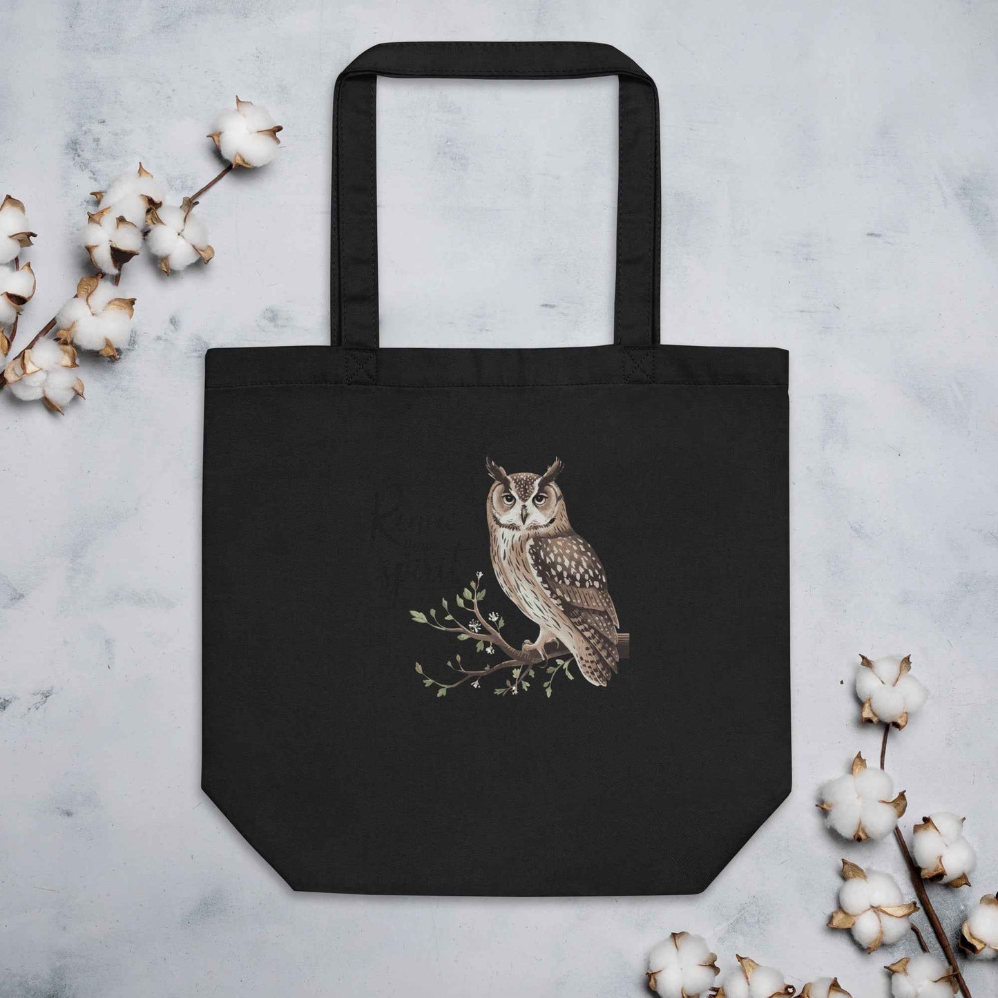 Eco Tote Bag: Owl Themed Sustainable, Stylish, and Perfect for Everyday Use Dudeily