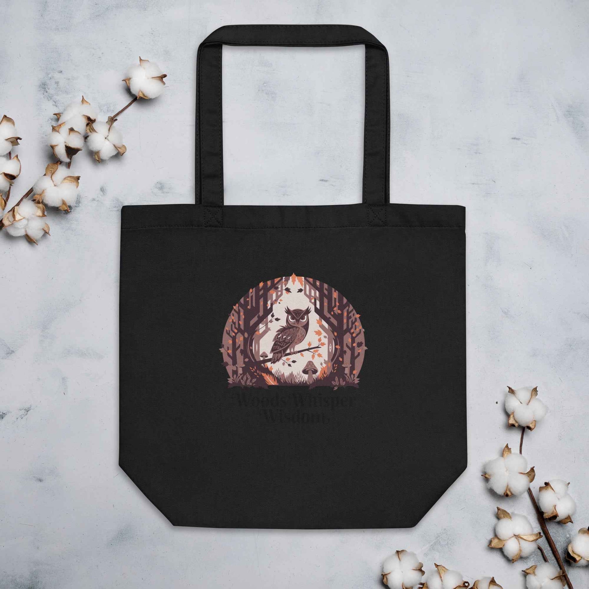 Eco Tote Bag: Owl Themed Sustainable, Stylish, and Ready for Any Adventure Dudeily