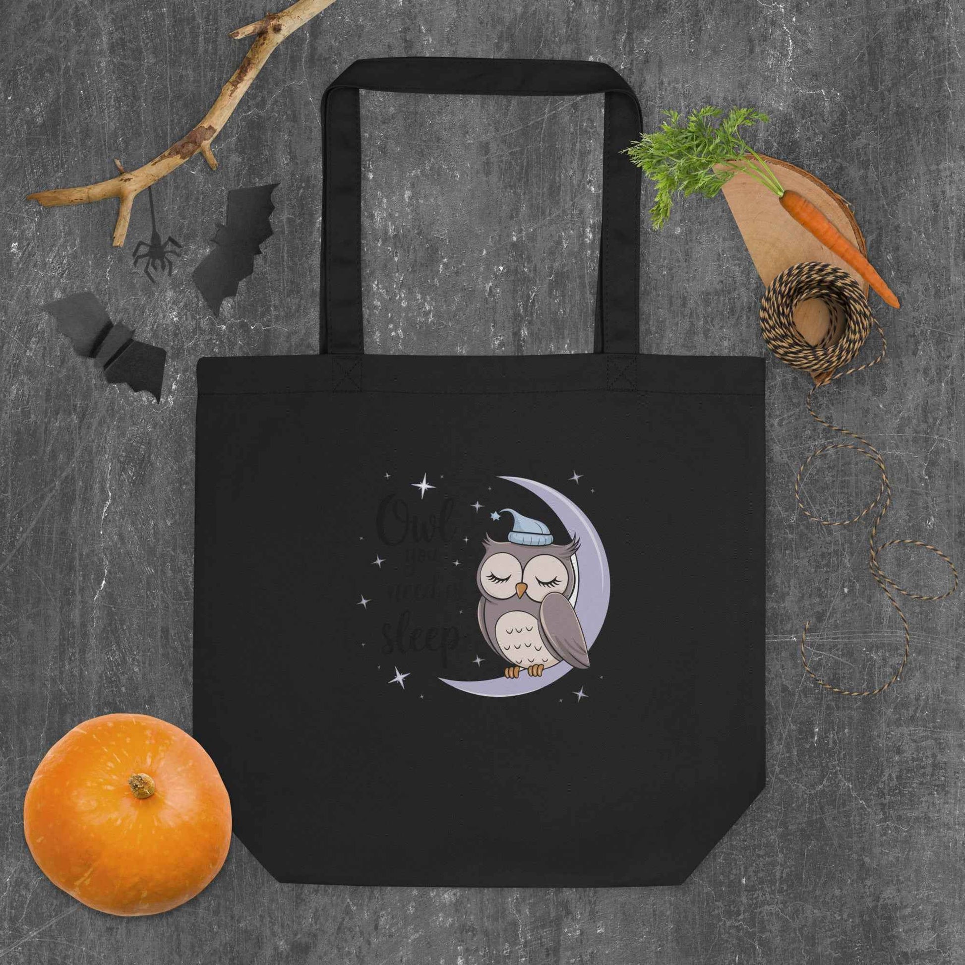 Eco Tote Bag: Owl Themed Sustainable, Stylish, and Ready for Any Adventure Dudeily