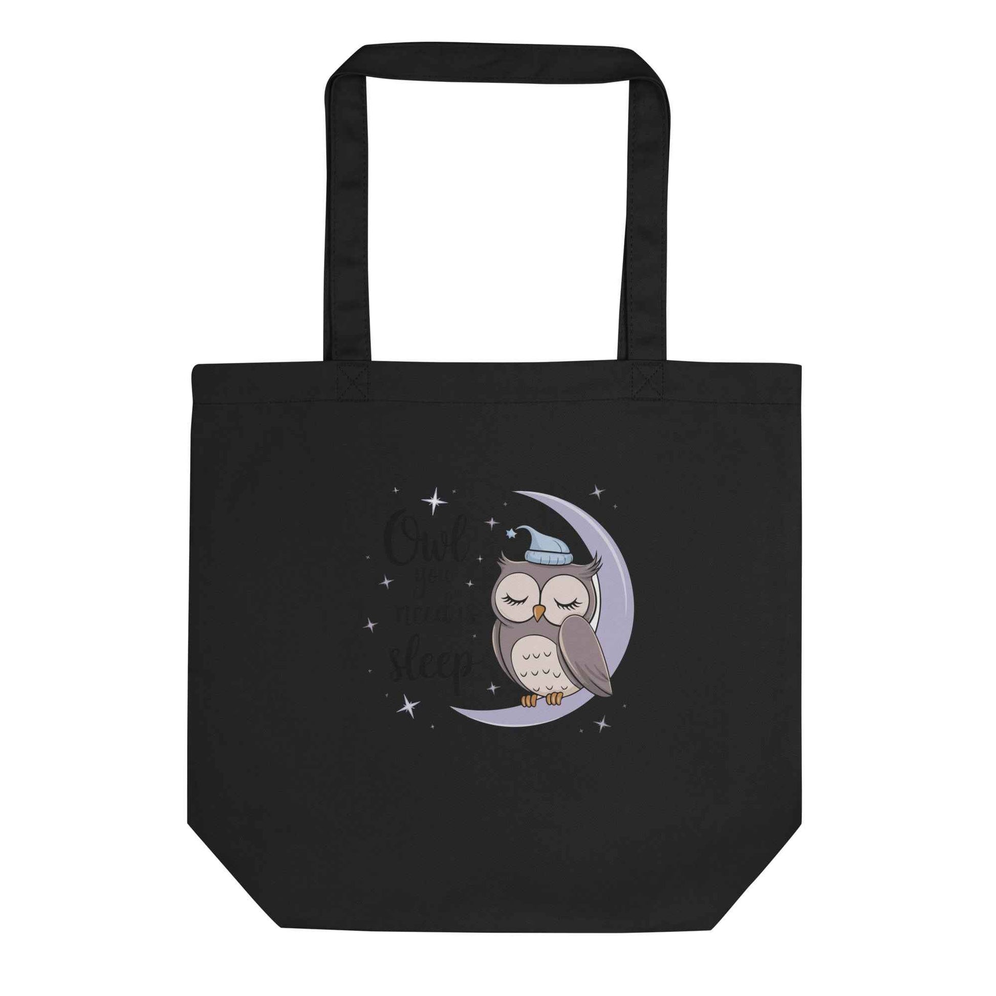 Eco Tote Bag: Owl Themed Sustainable, Stylish, and Ready for Any Adventure Dudeily