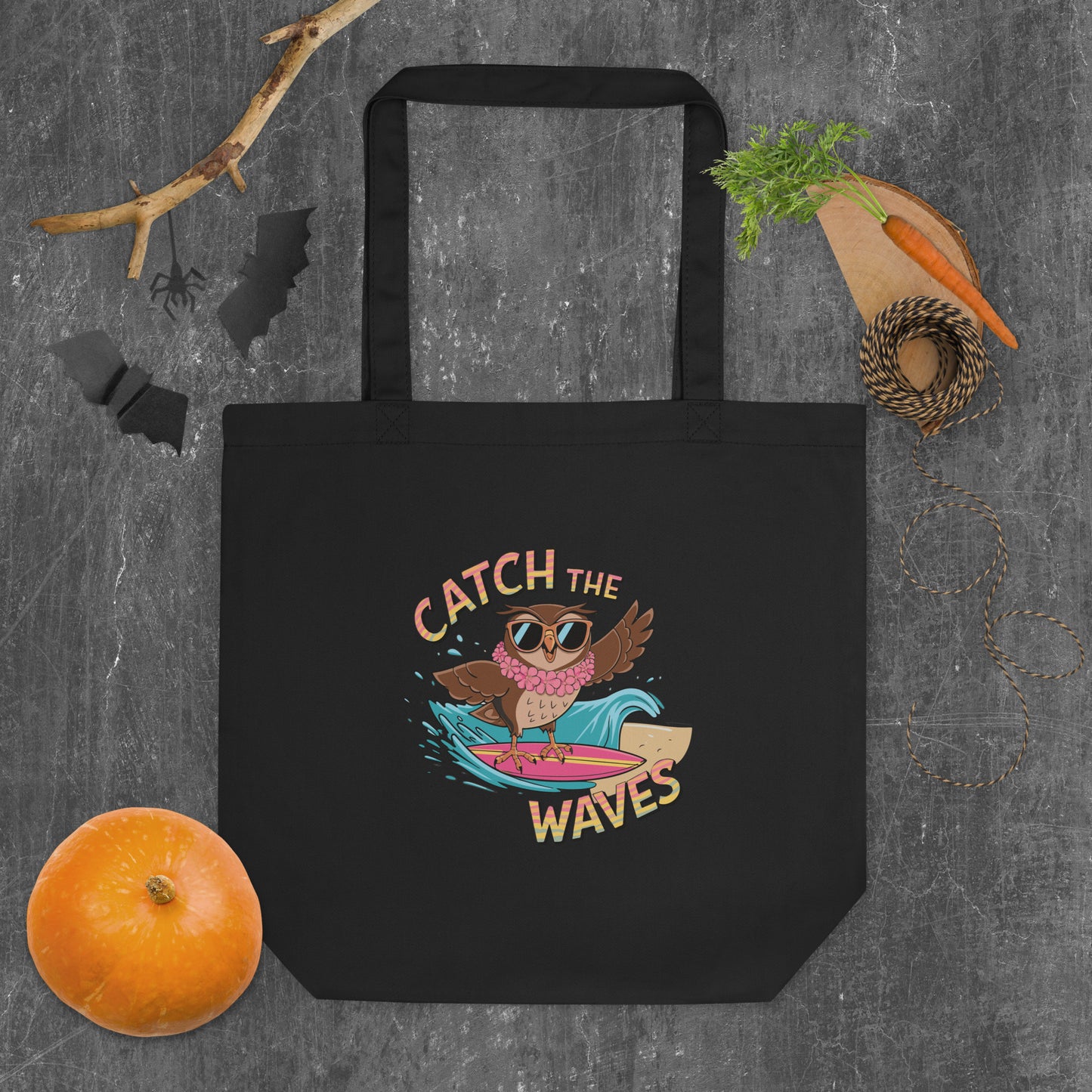 Eco Tote Bag: Owl Themed Sustainable, Versatile, and Stylish for Every Day Dudeily