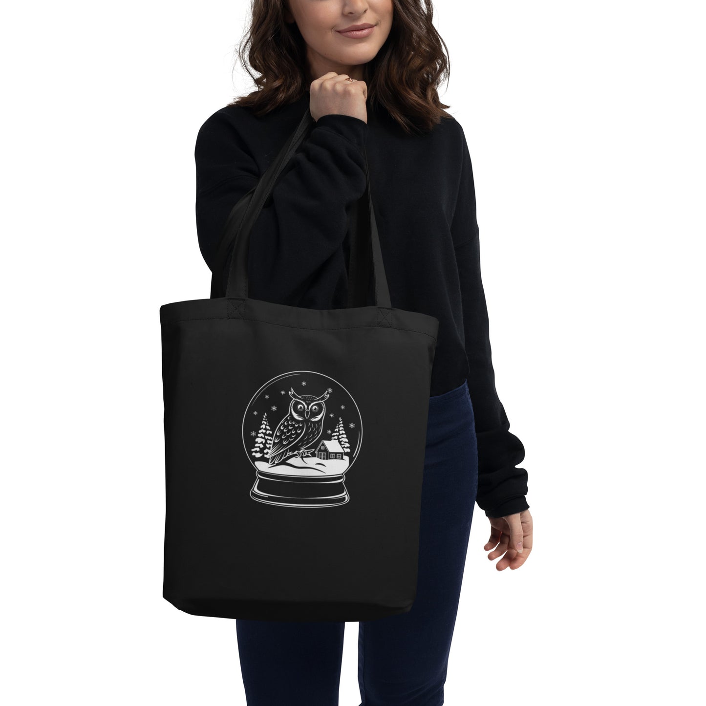 Eco Tote Bag: Owl Themed Sustainable, Versatile, and Stylish for Every Day Dudeily