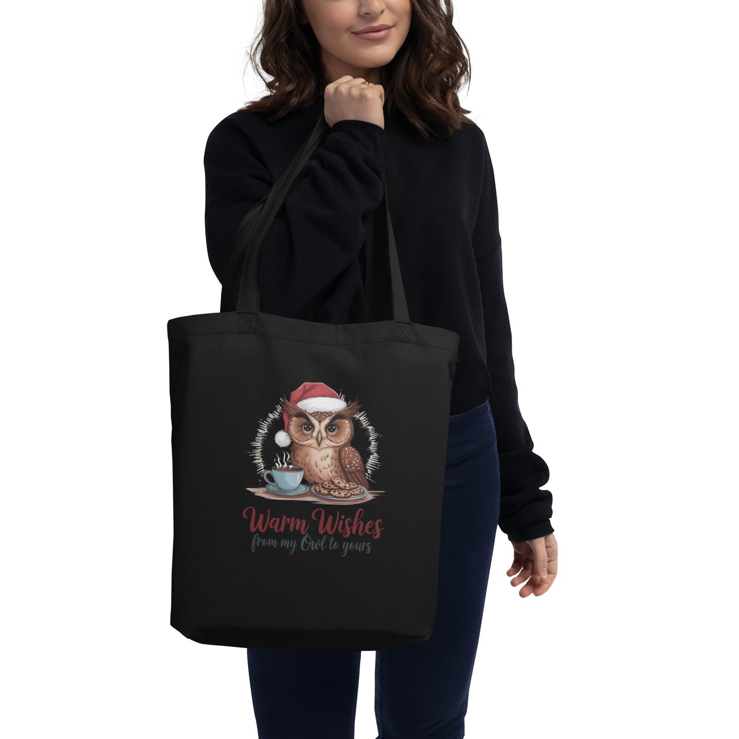 Eco Tote Bag: Owl Themed Sustainable, Versatile, and Stylish for Every Day Dudeily