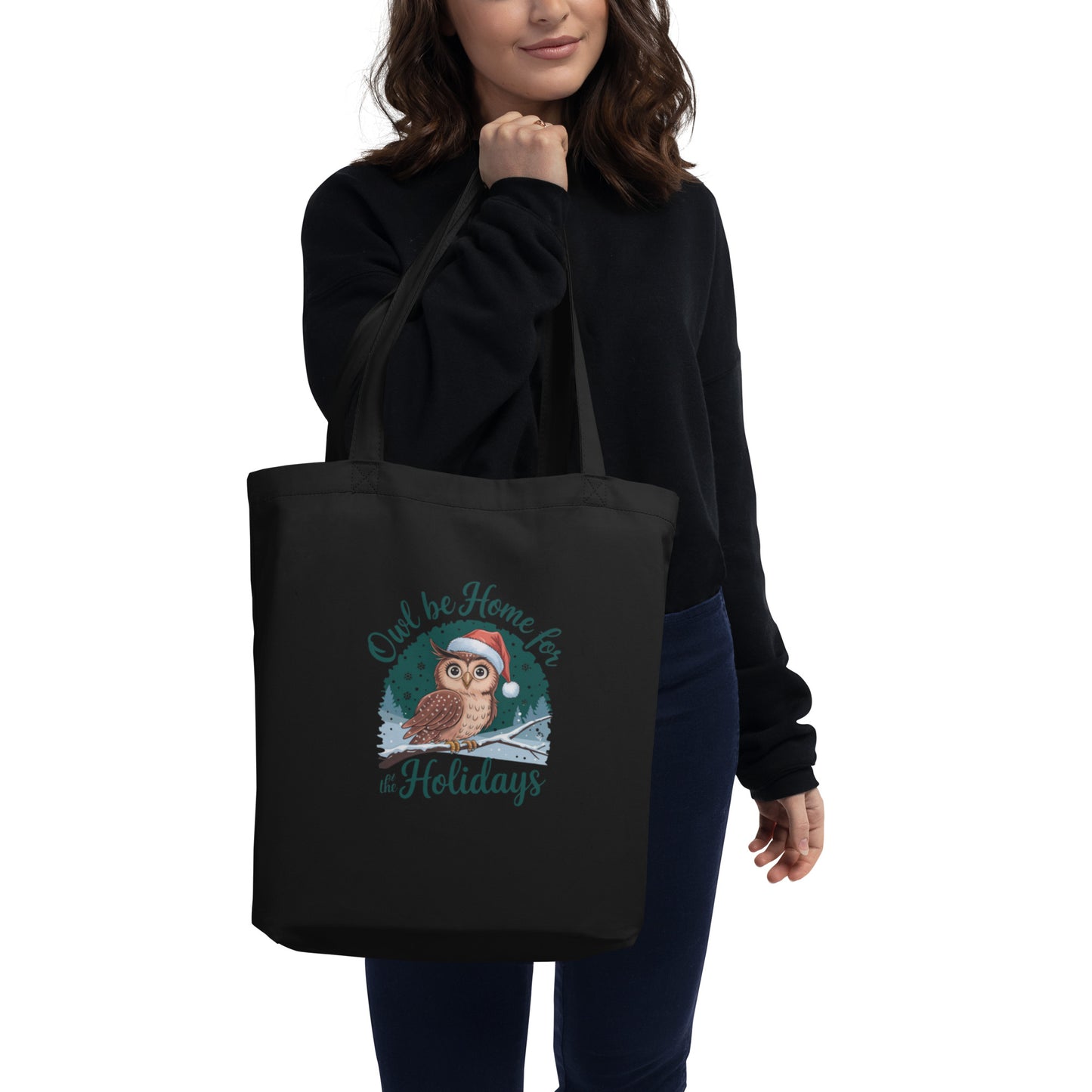 Eco Tote Bag - Owl Themed Stylish, Versatile, and Sustainable for Everyday Use Dudeily