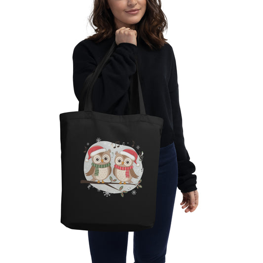 Eco Tote Bag: Owl Themed Sustainable Fashion for Everyday Use Dudeily