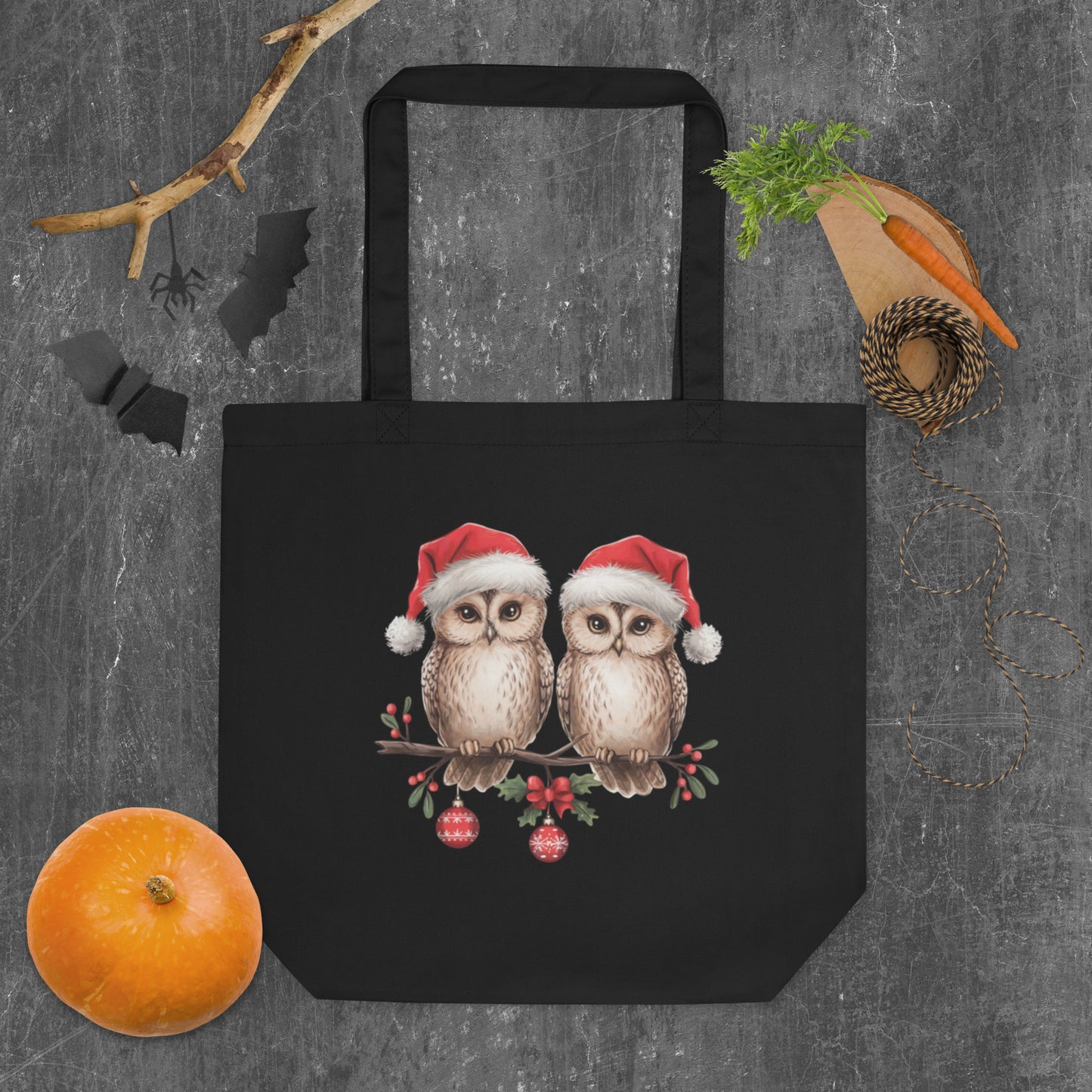Large Organic Tote Bag: Owl Themed Eco-Friendly, Spacious, and Perfect for Everyday Use Dudeily