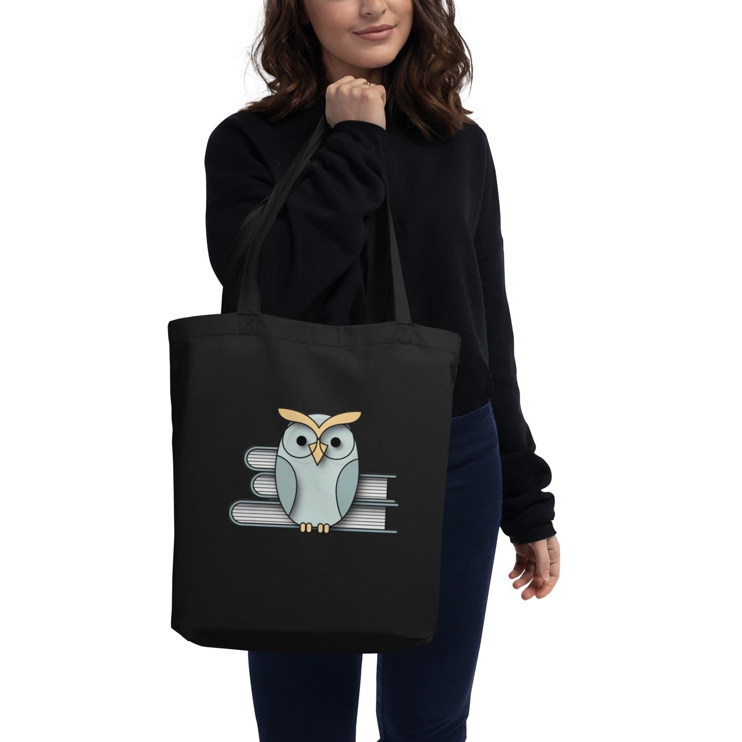 Eco Tote Bag: Sustainable Style for Owl Lovers Dudeily