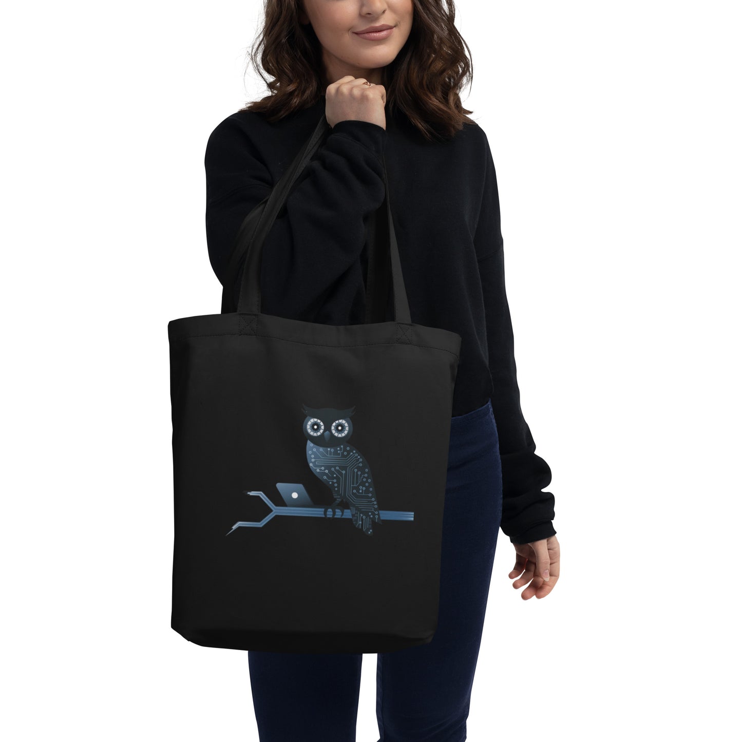 Eco Tote Bag: Sustainable and Stylish for Owl Lovers Dudeily