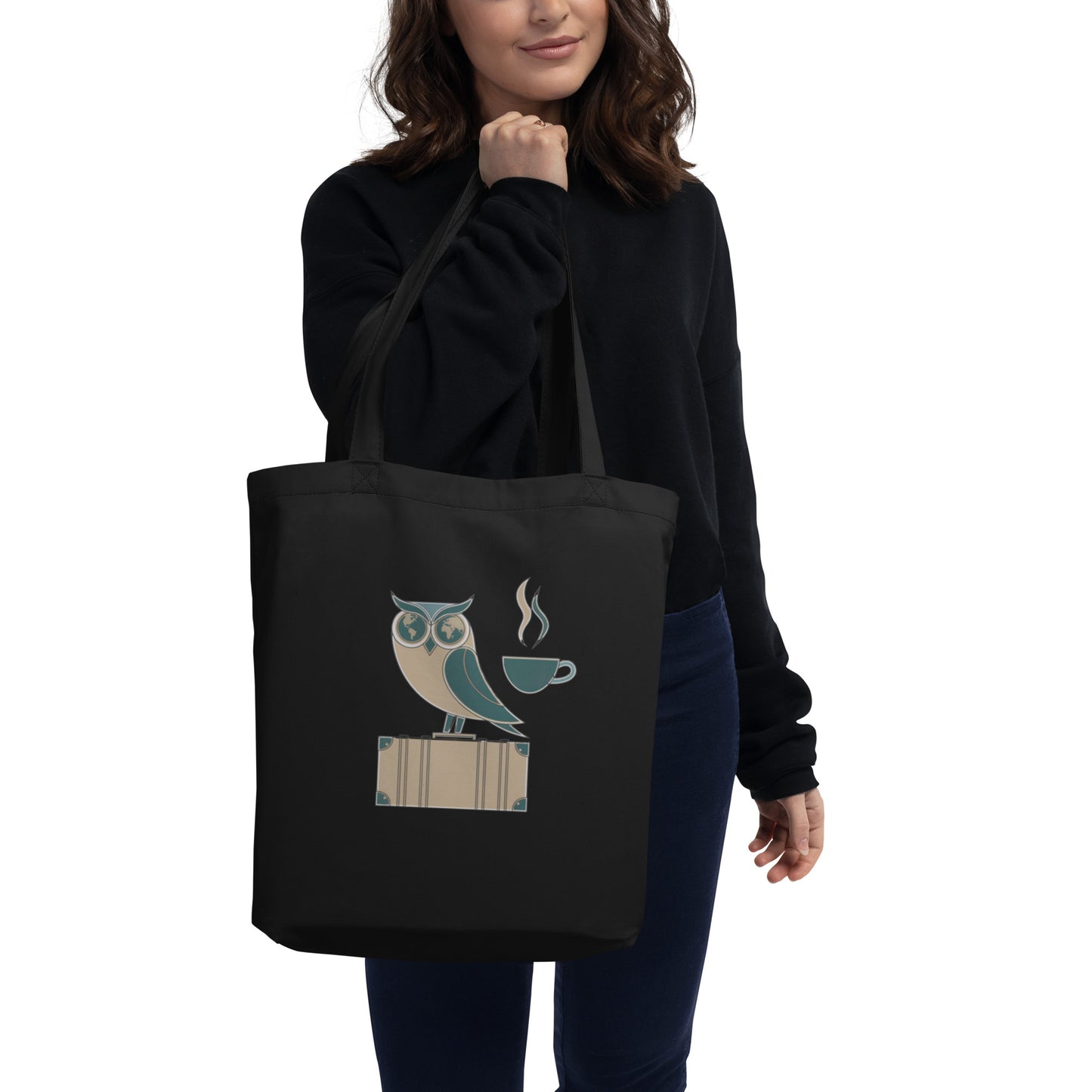 Eco Tote Bag: Sustainable and Stylish for Owl Lovers Dudeily