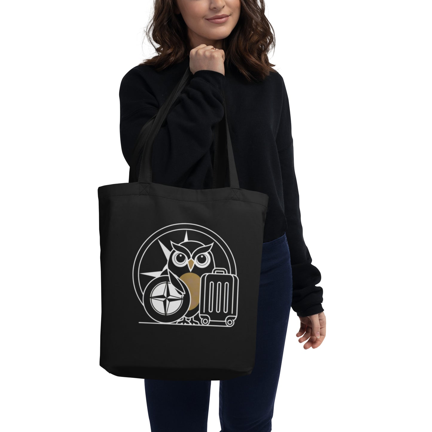 Eco Tote Bag: Sustainable and Stylish for Owl Lovers Dudeily