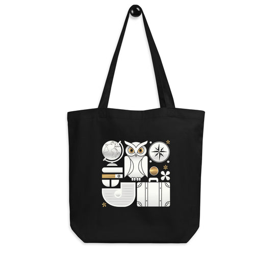 Eco Tote Bag: Stylish, Sustainable, and Perfect for Owl Lovers Default Title Dudeily