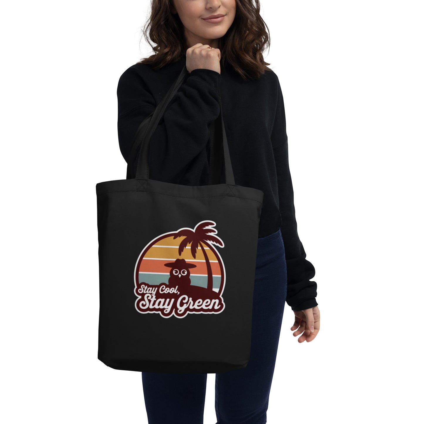 Eco Tote Bag – Sustainable & Stylish for owl Lover Dudeily