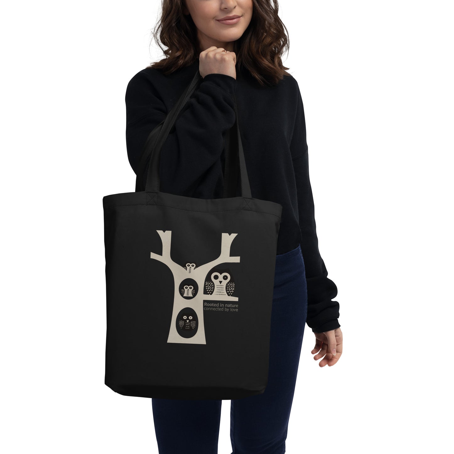 Eco Tote Bag – OwlTote Sustainable Fashion for Everyday & Family Day Use Dudeily