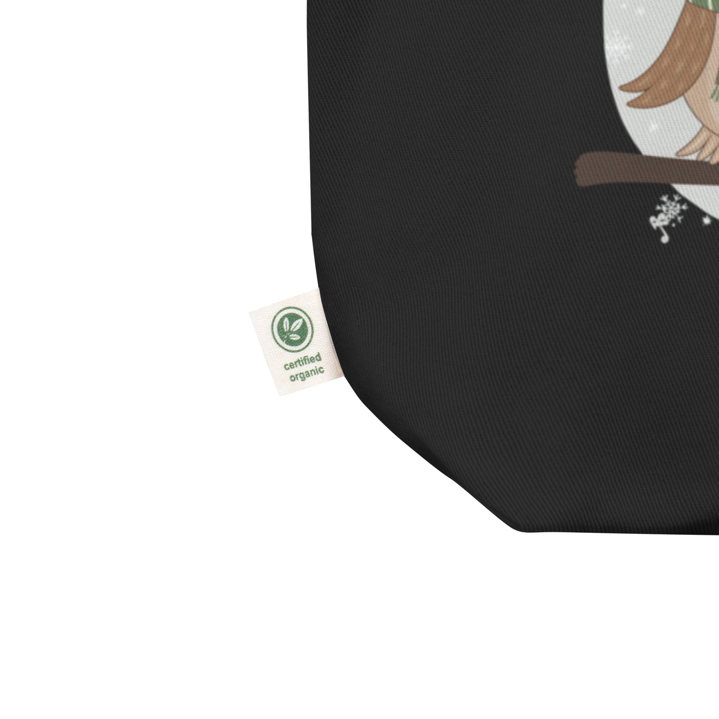 Eco Tote Bag: Owl Themed Sustainable Fashion for Everyday Use Dudeily