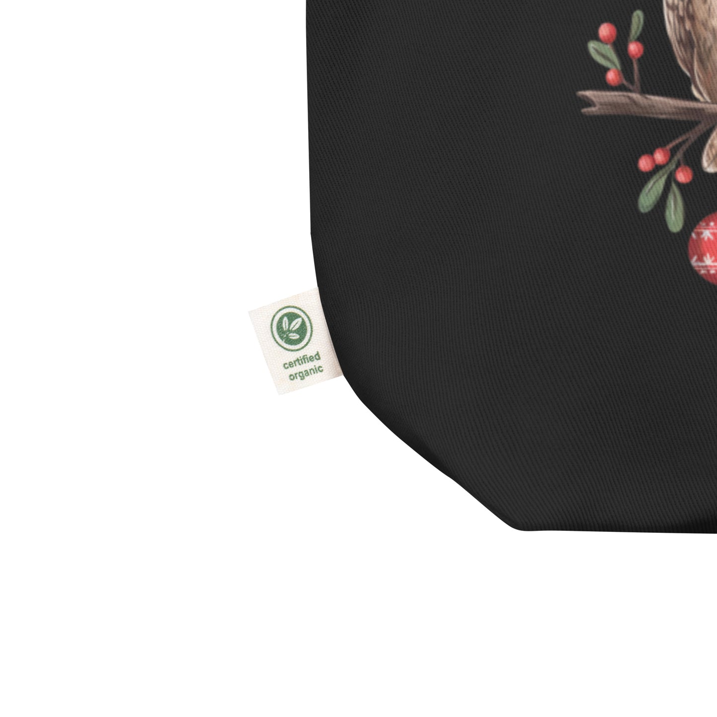 Large Organic Tote Bag: Owl Themed Eco-Friendly, Spacious, and Perfect for Everyday Use Dudeily