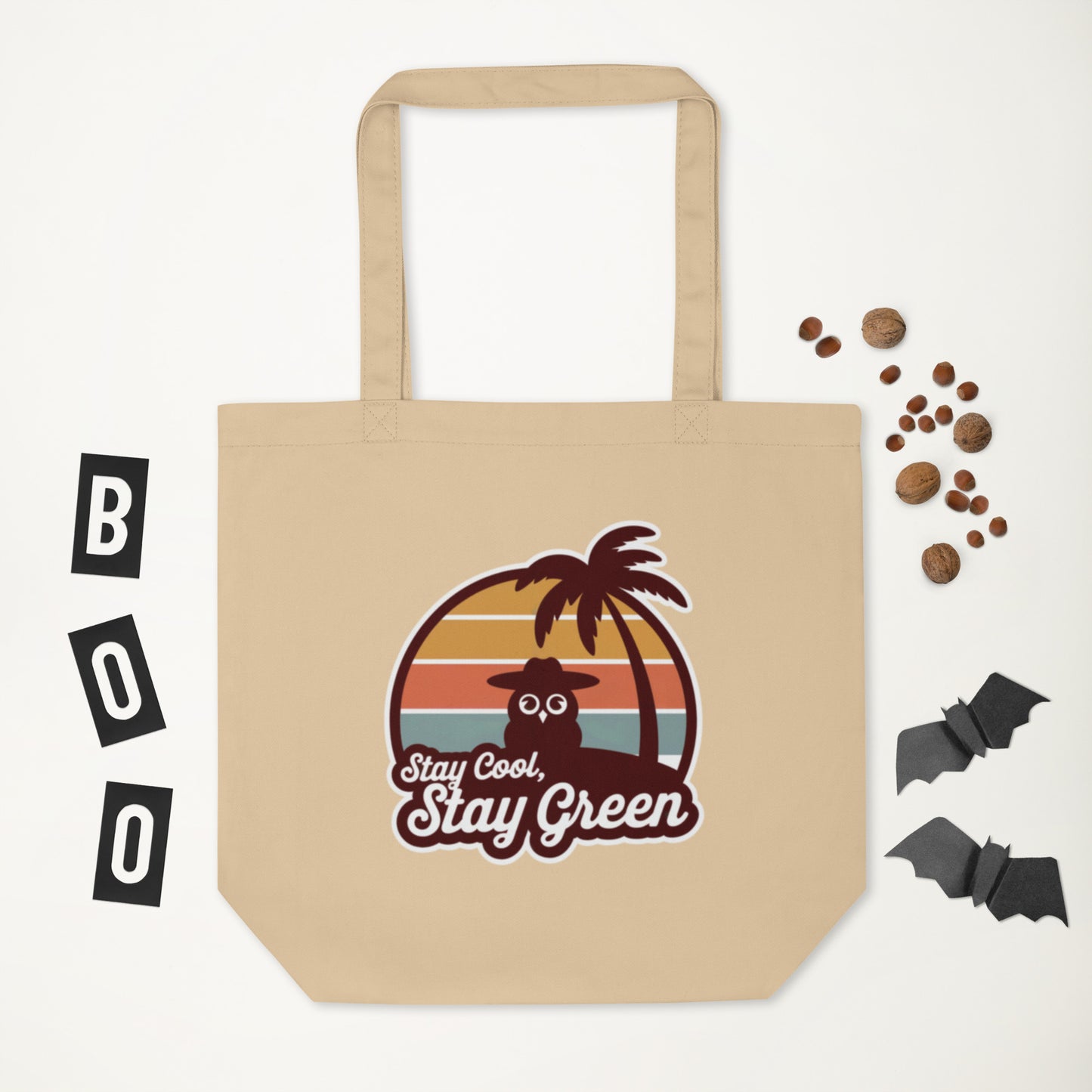 Eco Tote Bag – Sustainable & Stylish for owl Lover Dudeily