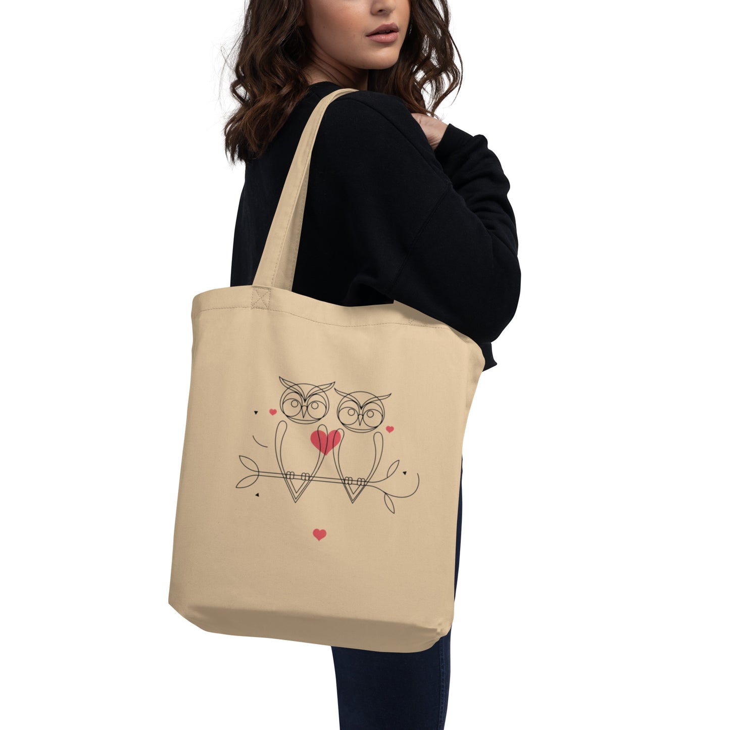Owl-Themed Eco Tote Bag | Stylish, Sustainable & Practical Dudeily